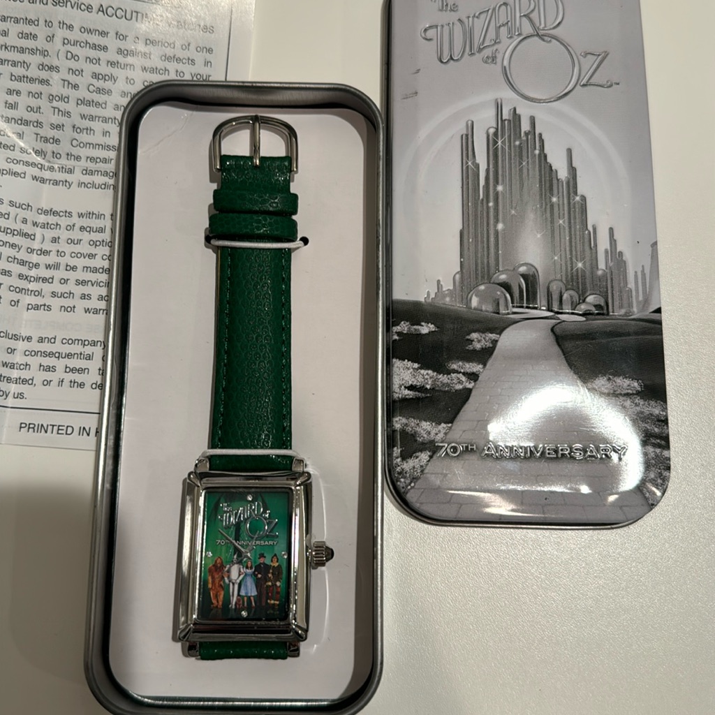 Wizard Of Oz 70th Anniversary Brand New Watch